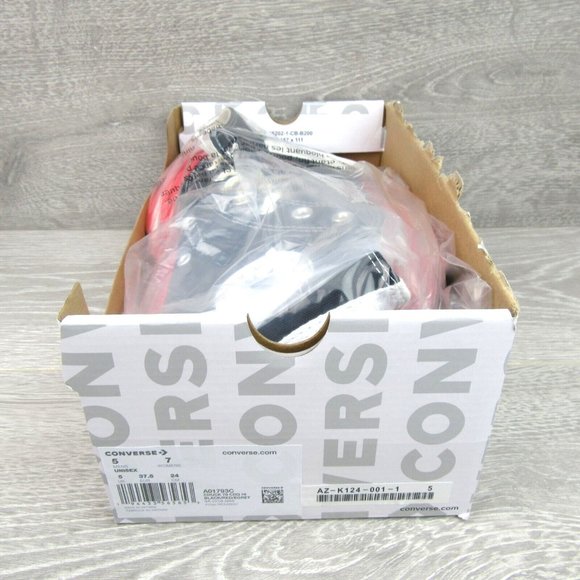 Converse x Chuck 70 HI Comme des Garcons CDG PLAY Sneakers Mens 5 / Womens 7 NEW - Picture 13 of 14